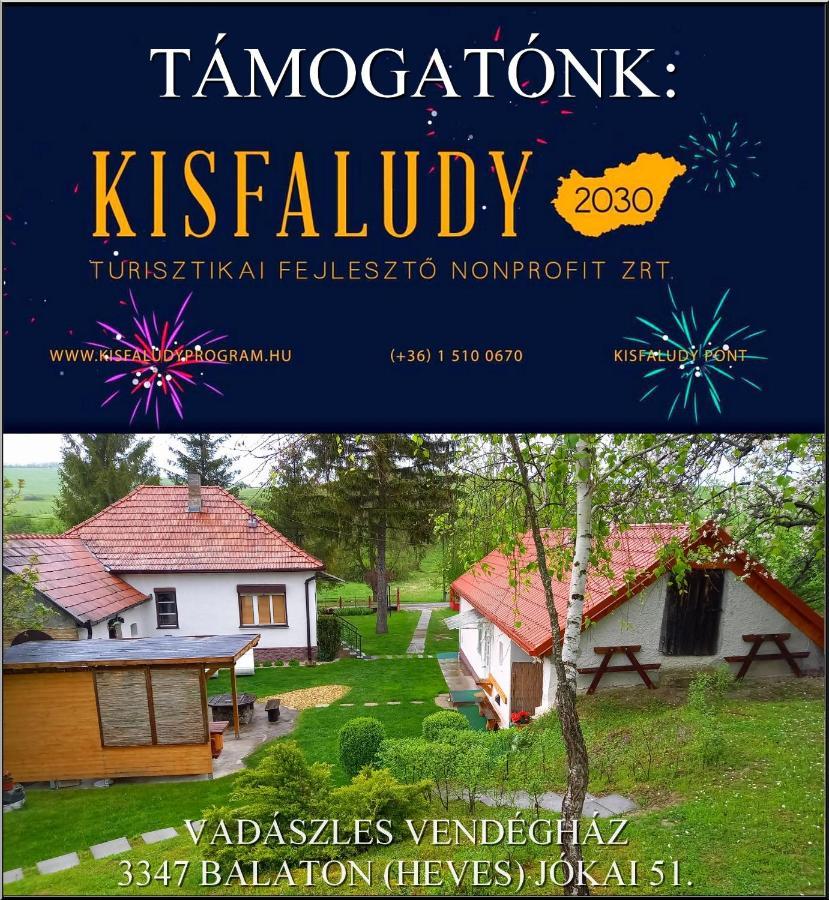 Vadaszles Vendeghaz Bukkszentmarton Buitenkant foto
