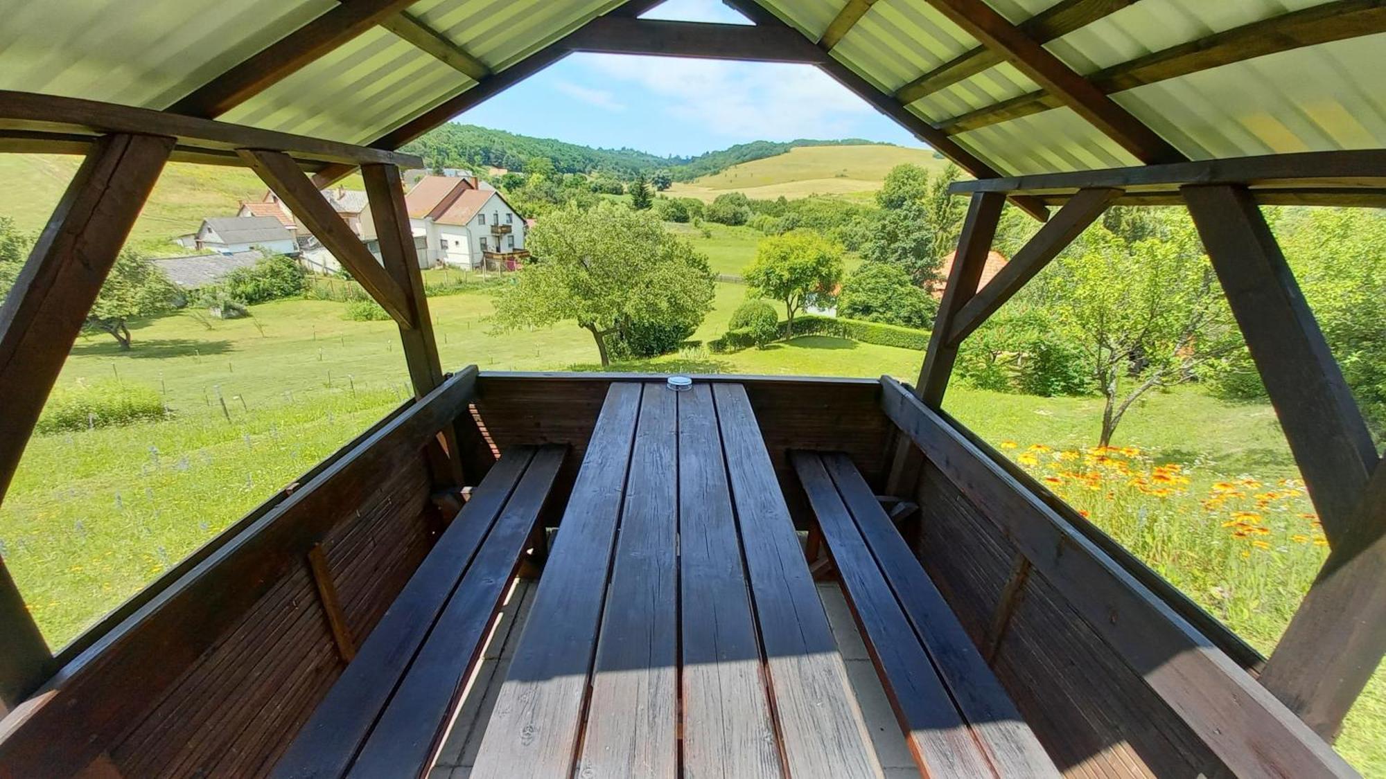 Vadaszles Vendeghaz Bukkszentmarton Buitenkant foto