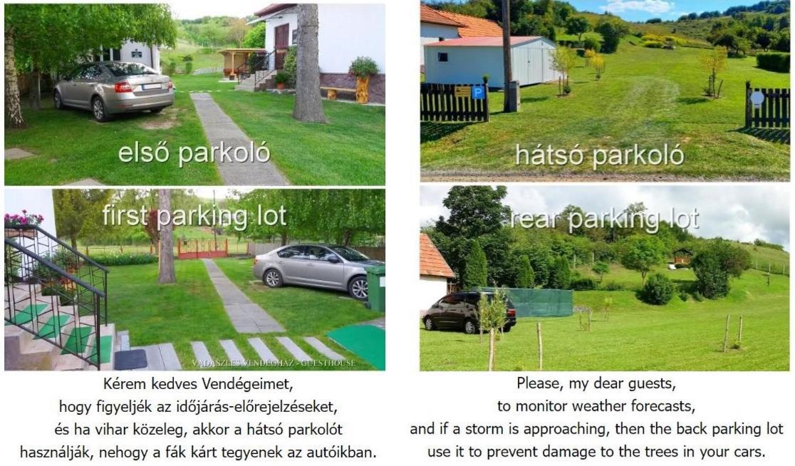 Vadaszles Vendeghaz Bukkszentmarton Buitenkant foto